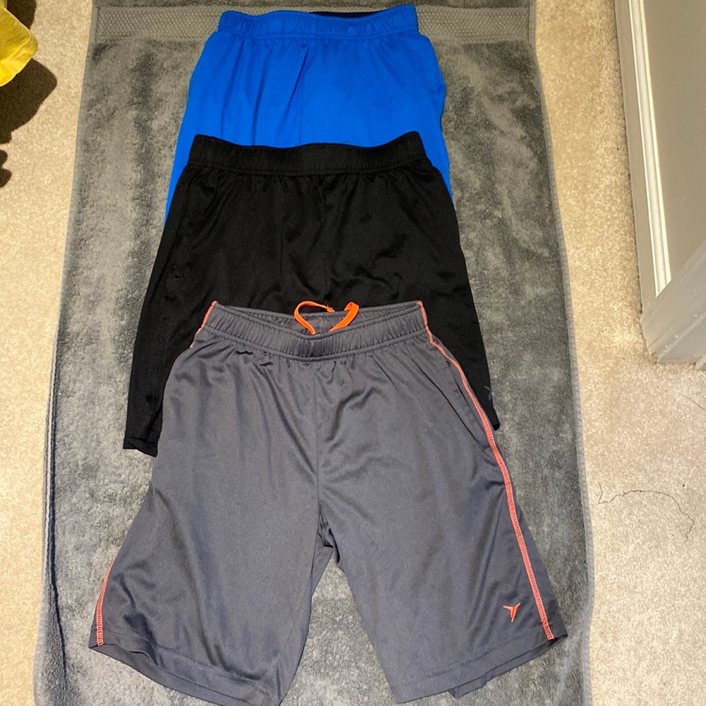 Set of 3 Boys size large Old Navy Dri fit shorts